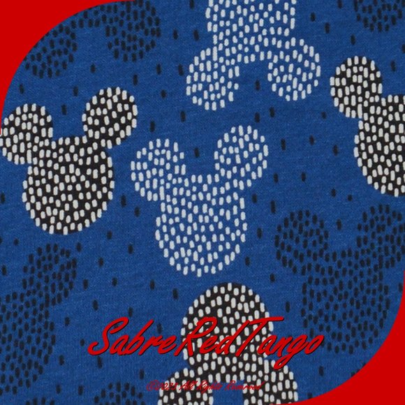 NWT Hanna Andersson Disney Vacation Zip Up Hoodie Mickey Mouse Blue 150 12 - Picture 4 of 5